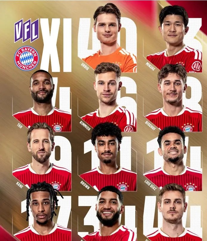 Unsere Startelf für heute Abend! 🔥⚽…