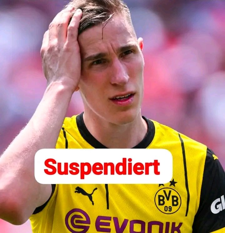 VOR 20 MINUTEN: Der Star von Borussia Dortmund und der deutschen Nationalmannschaft, Nico Schlotterbeck, wurde vom Verein suspendiert, weil er mit N…