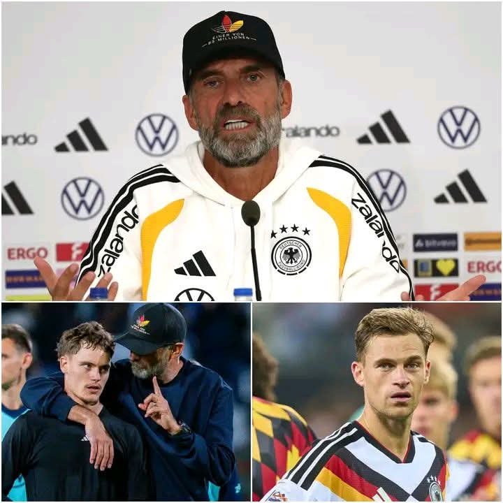 🔥⚽ EILMELDUNG — In der Zentrale des Deutschen Fußball-Bundes trat Jürgen Klopp persönlich ans Mikrofon, um im Namen der Presseabteilung der Mannschaft zu sprechen. „Wir haben eine Entscheidung getroffen: Nach dem Spiel gegen Griechenland wird Florian Wirtz …“